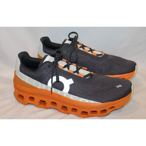 ON-Running CLOUDMONSTER Eclipse/Tumeric Men's Gray Orange NEW